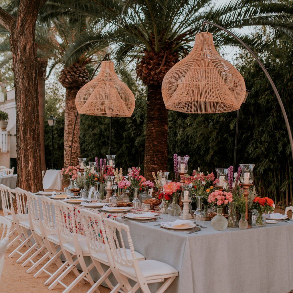 Centros de mesa para bodas decoración y diseño - Blog Hacienda El Vizir Sevilla