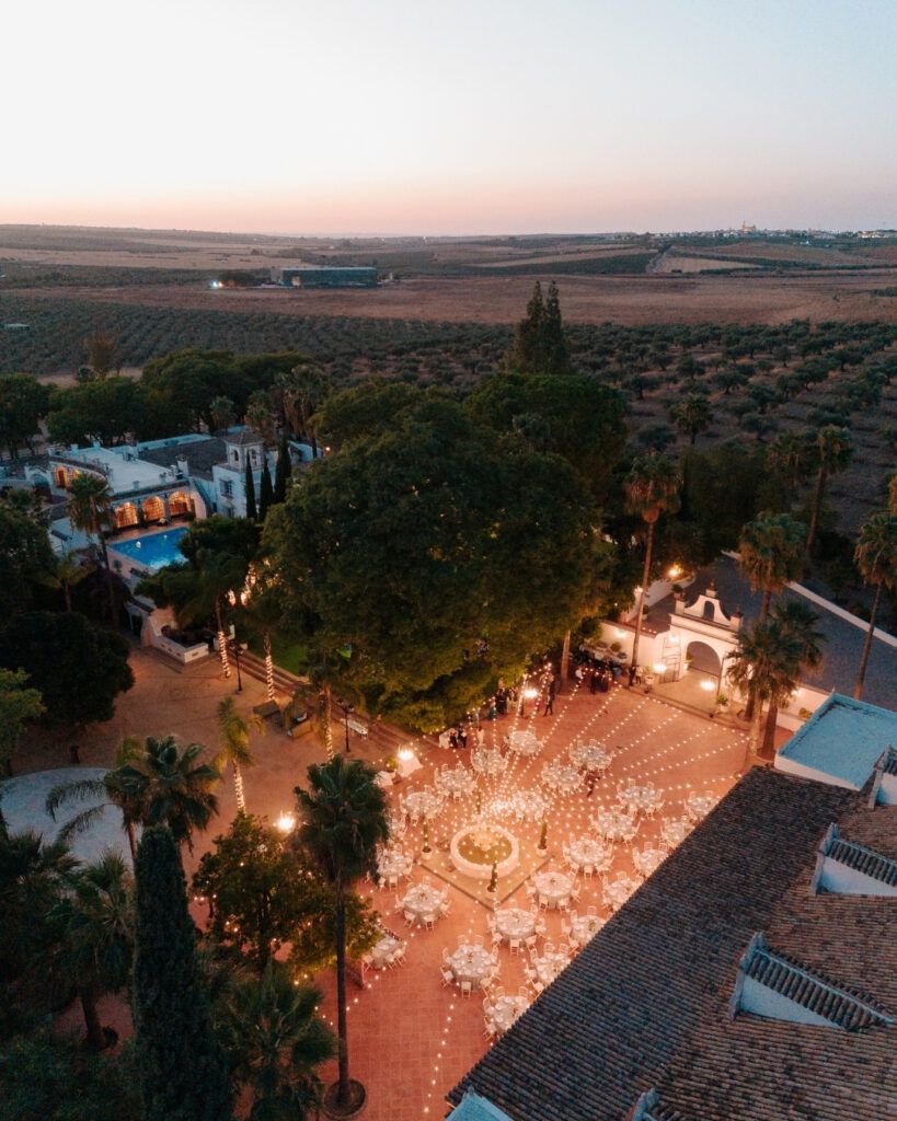 Hacienda El Vizir en plena naturaleza para tu boda en Sevilla