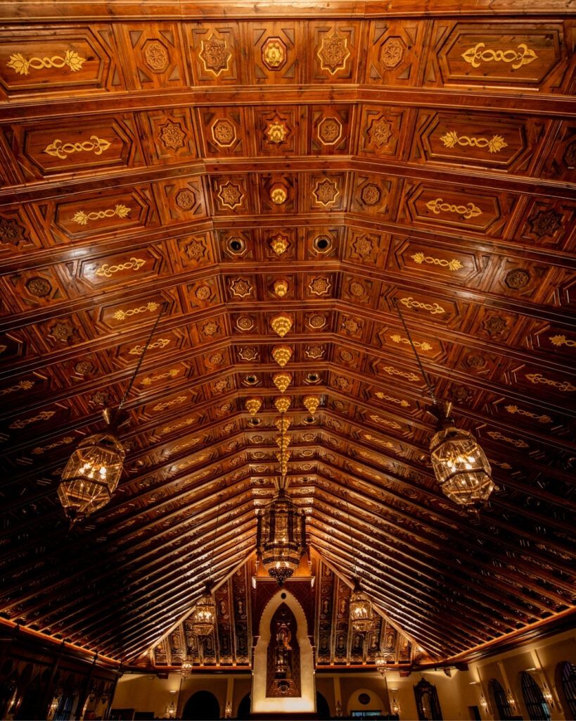Artesonado de madera